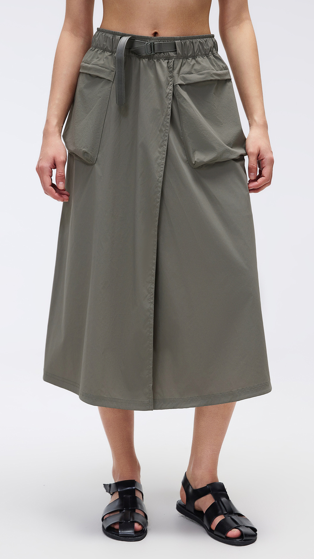 AEROFLOW Utility Midi Skort