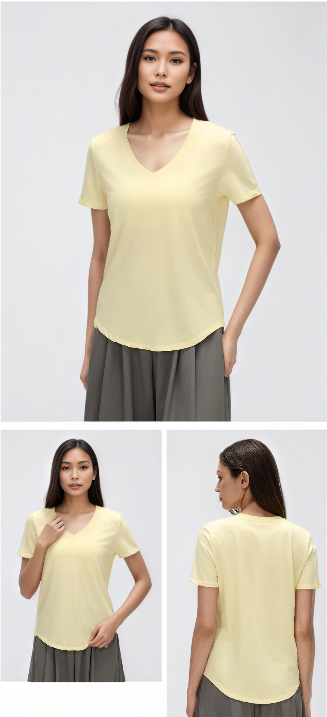 AEROLYSE V Neck T-Shirt