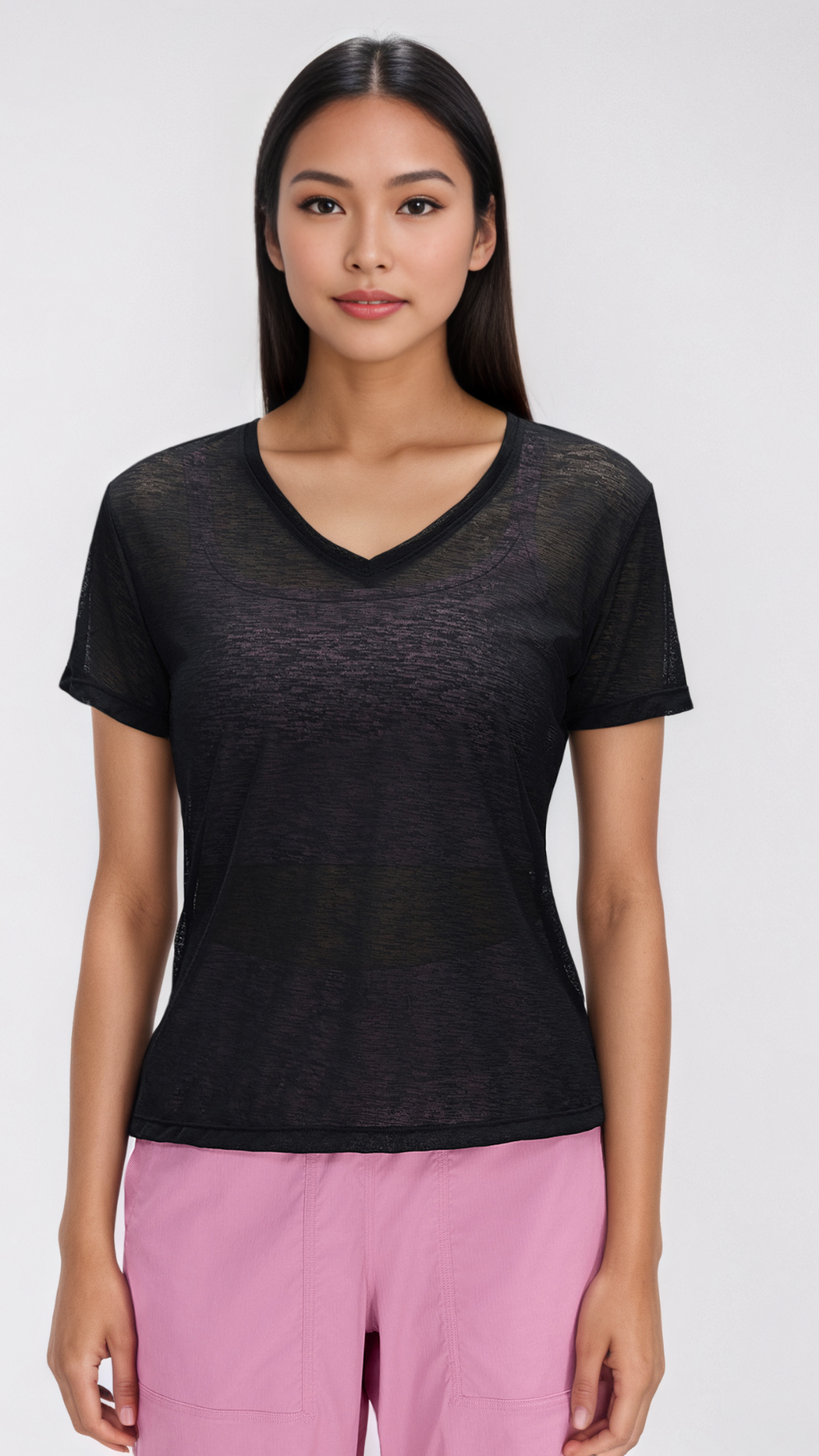Lunaris Flow V Neck Tee