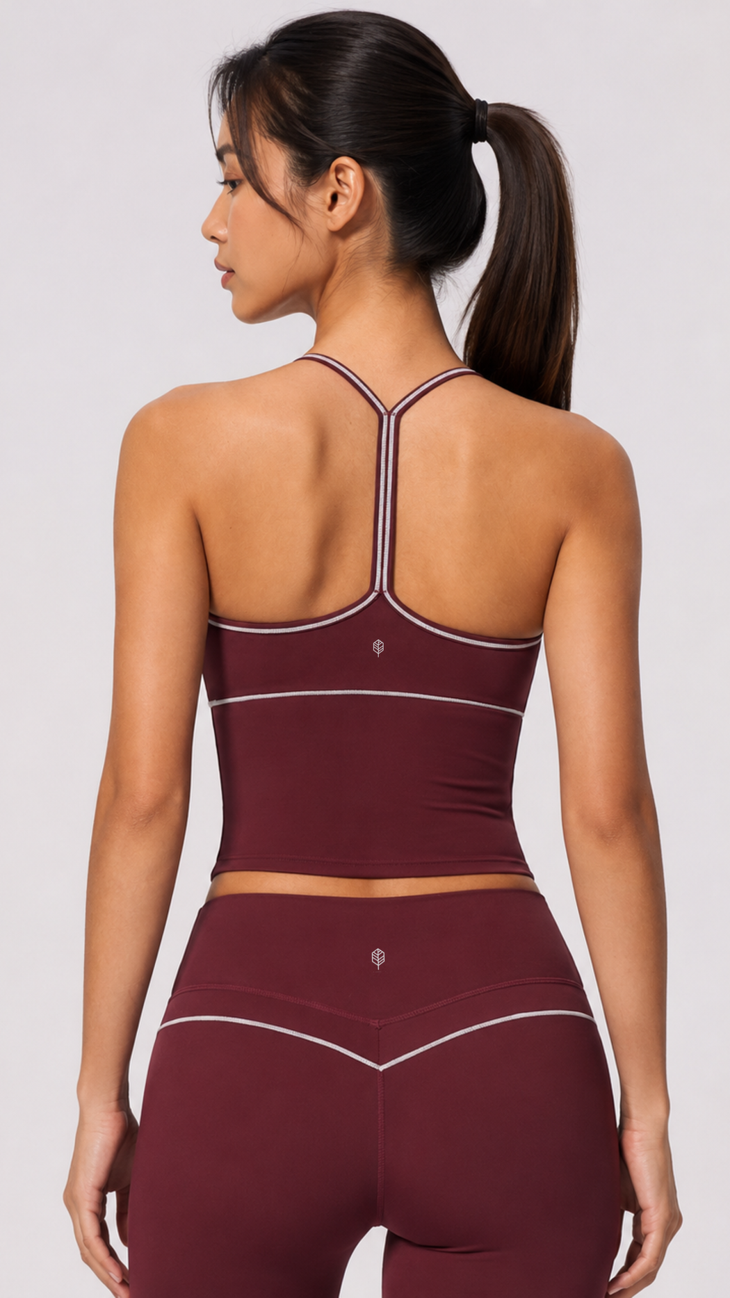 Elvara Contrast Racerback Tank