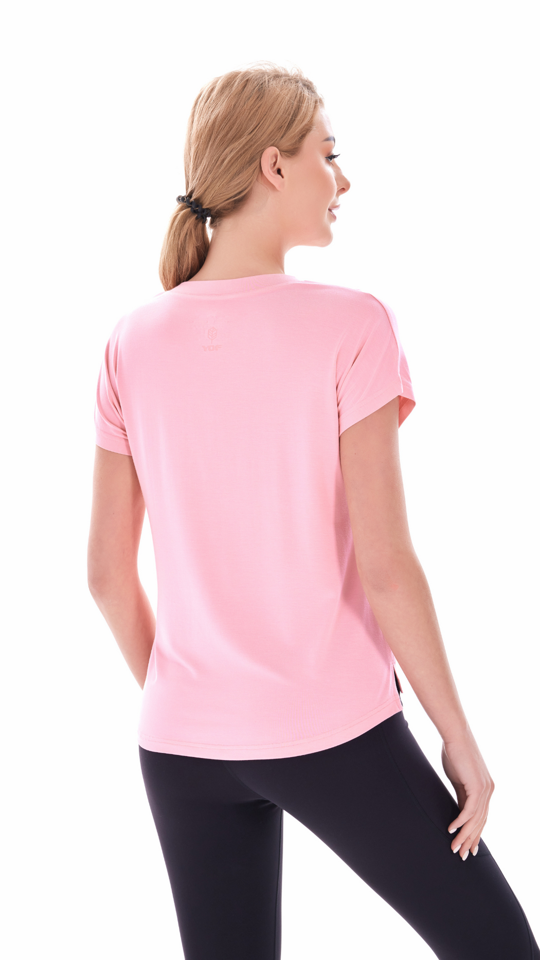 Blossom Bamboo V-Neck Tee  Bamboo V-Neck Tee