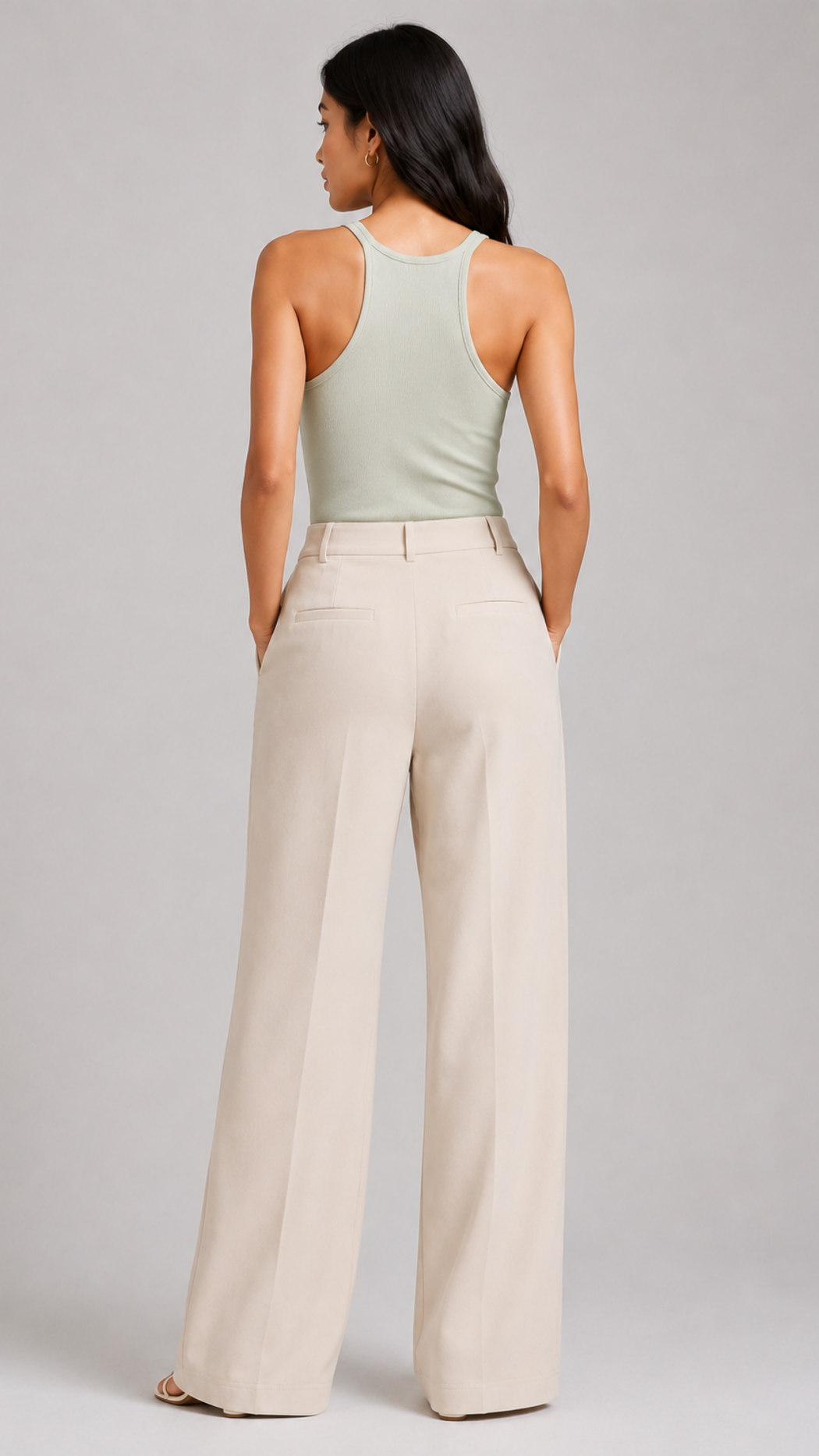 Mizuki Padded Cotton Rib Tank