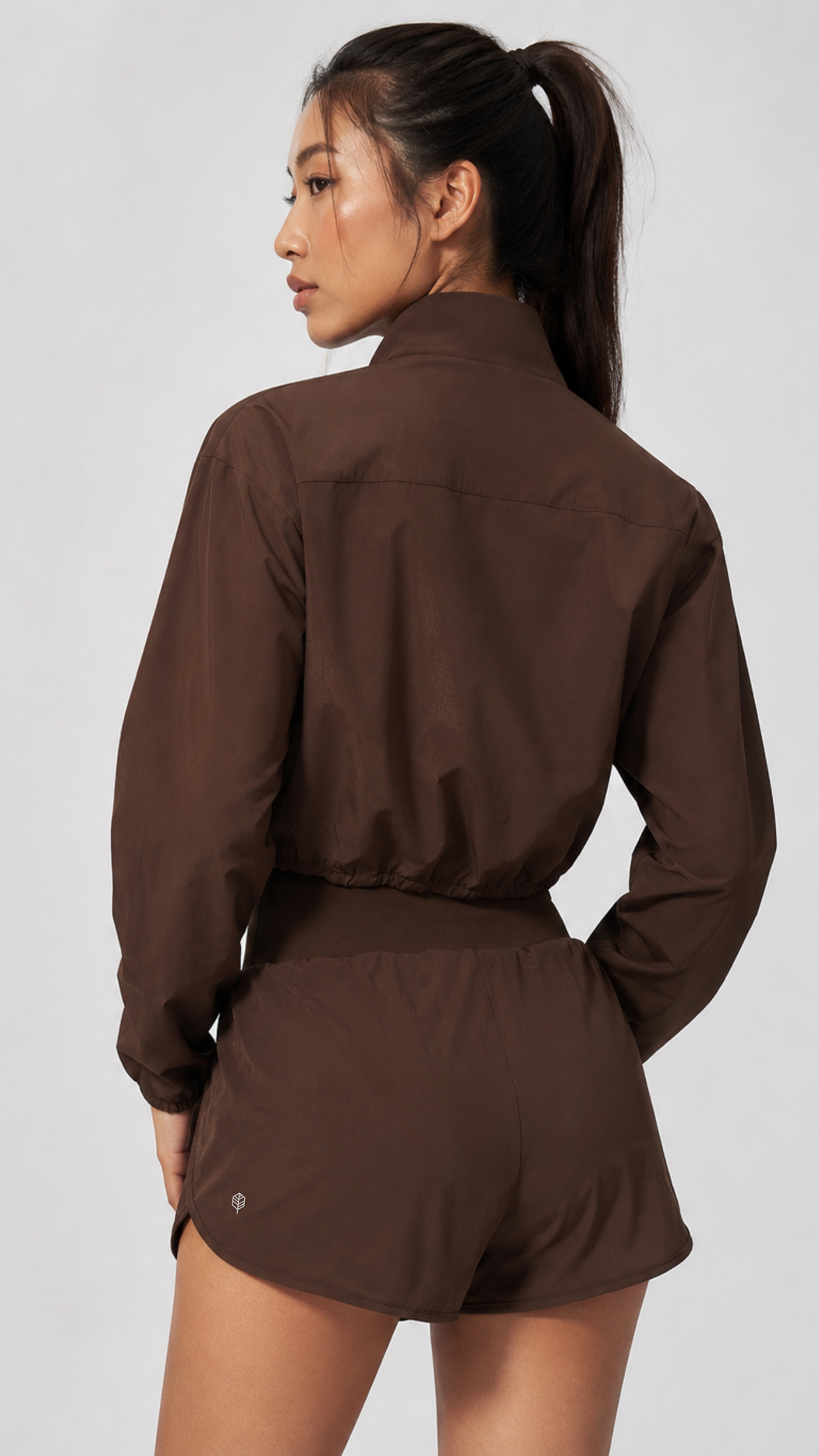 Quick-drying zipper windproof stand-up collar jacket