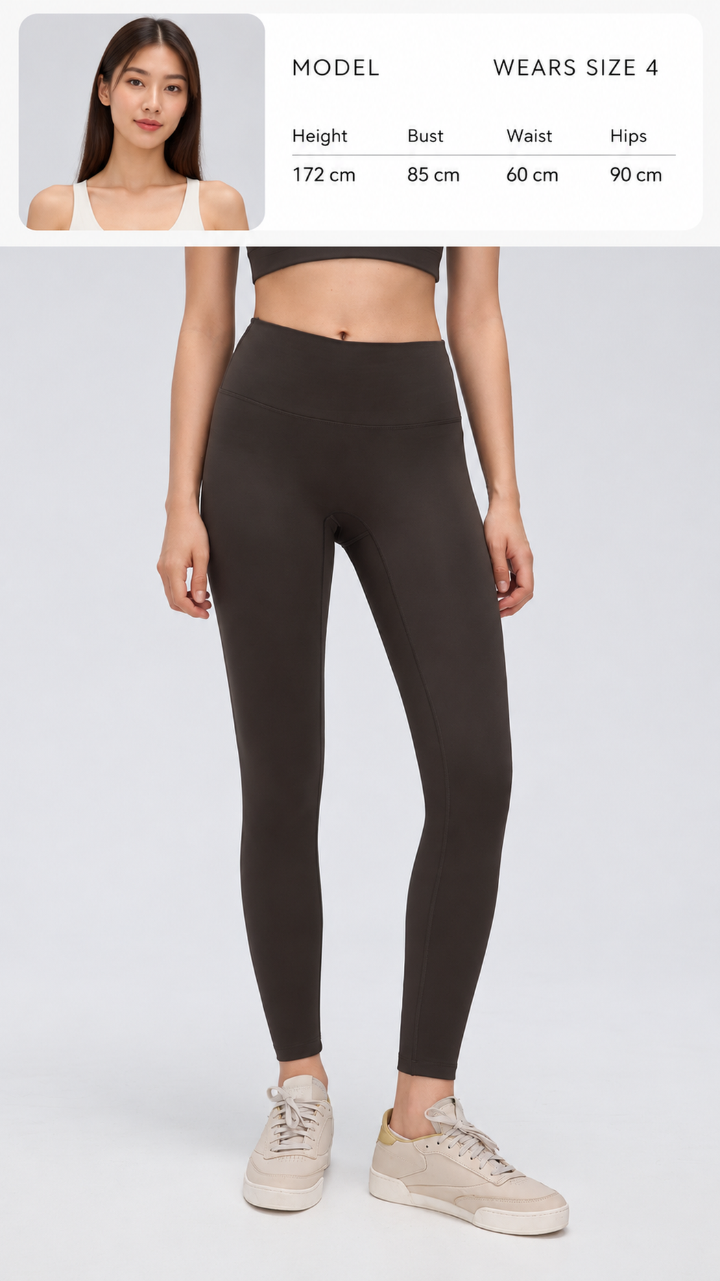 Veyla Women’s High-Waist Fleece-Lined 7/8 Leggings