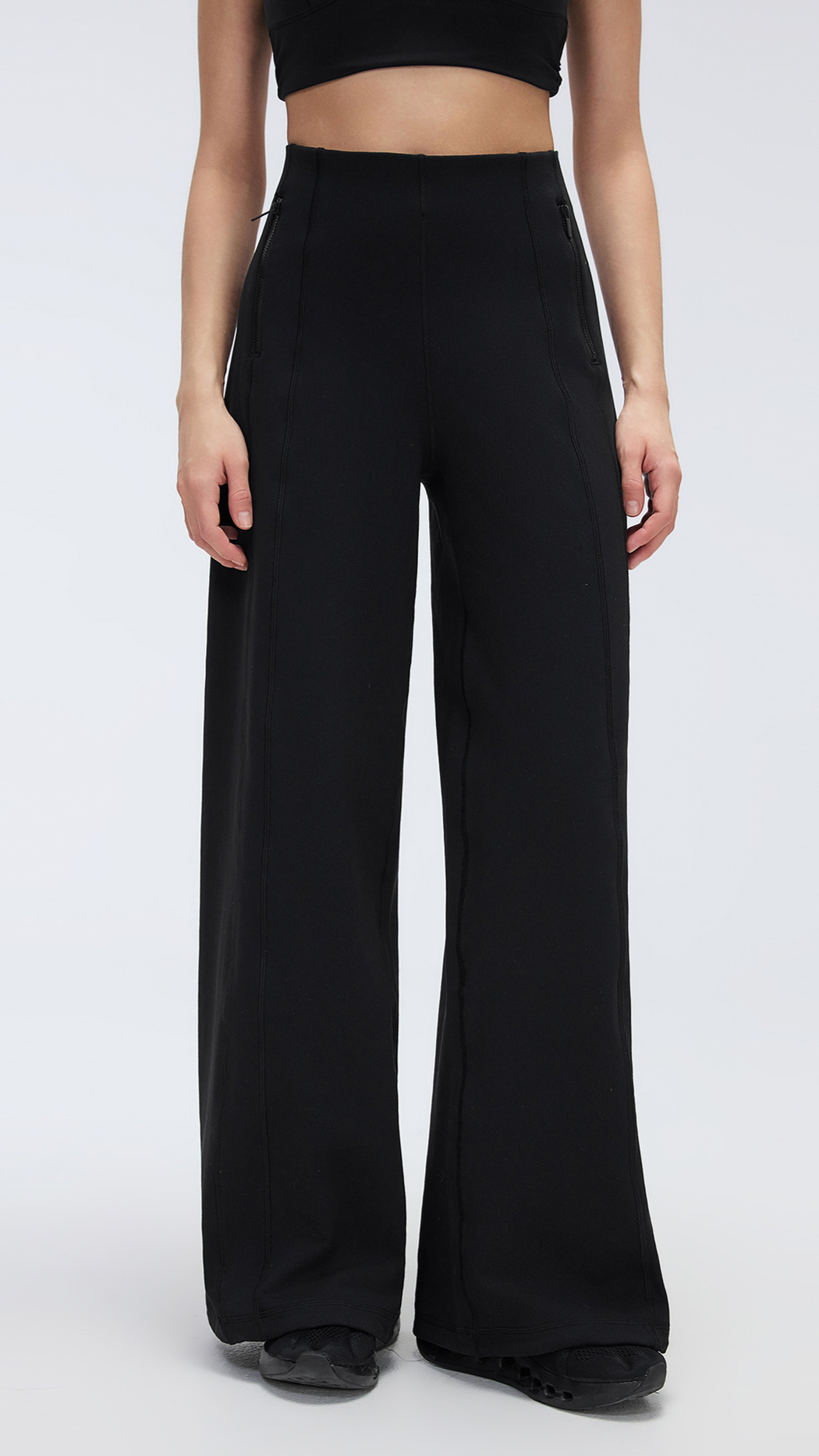 Nola High-Waisted Wide-Leg Pants