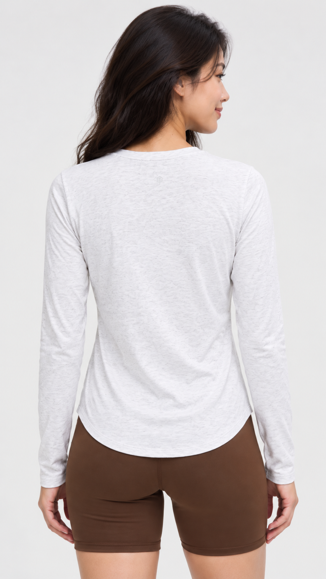 Nara Cotton-Blend Long Sleeve Top