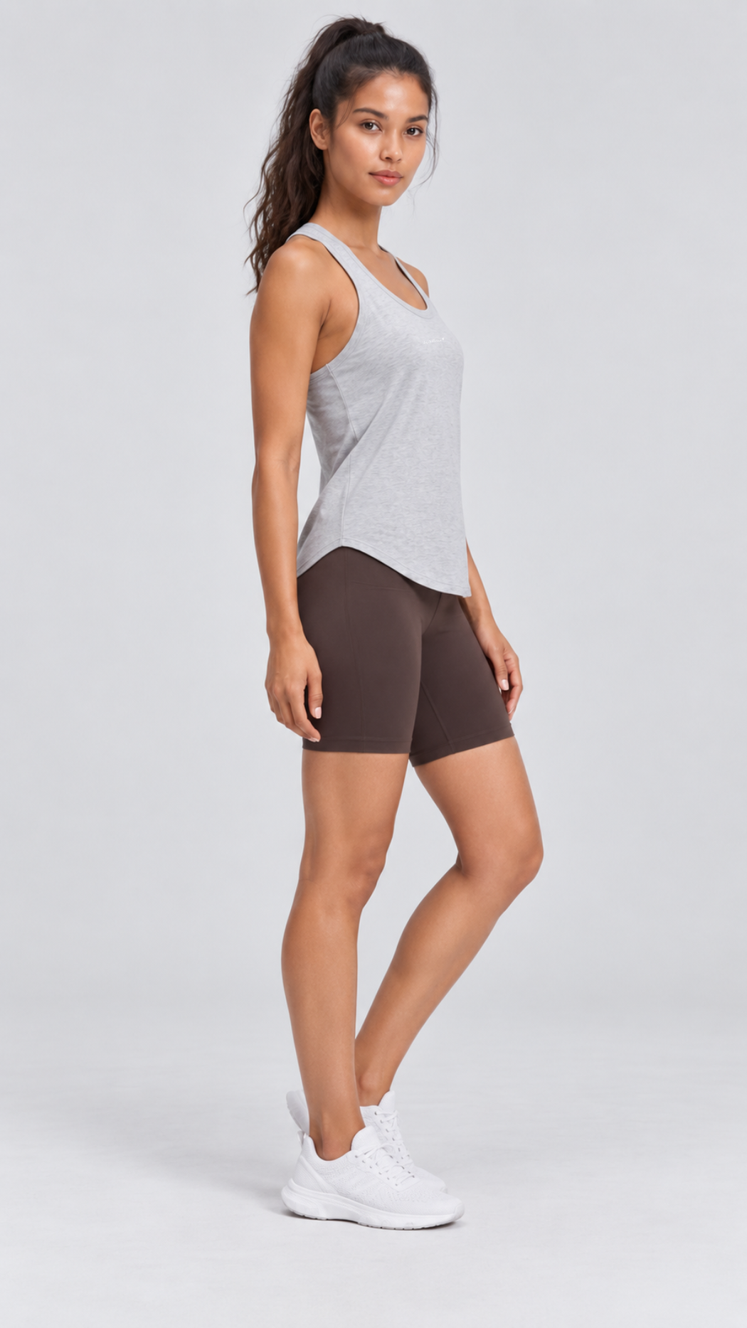 Nara Cotton-Blend Sleeveless Tank Top