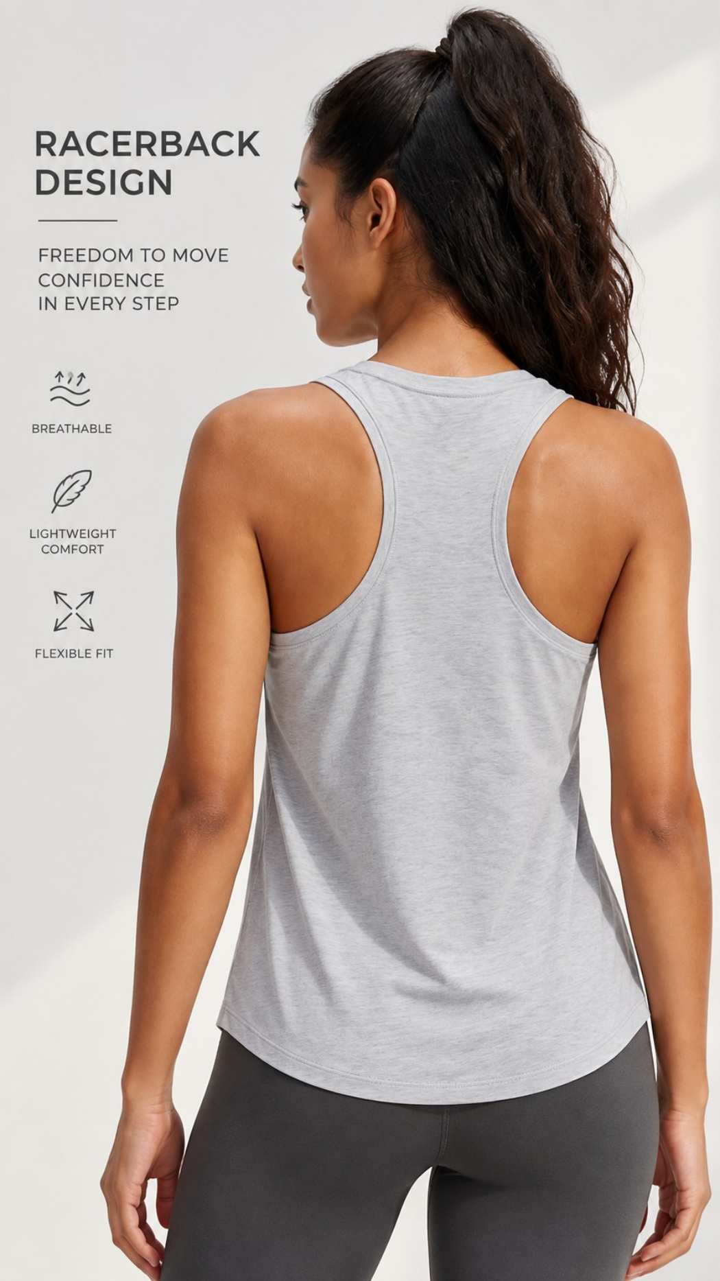 Nara Cotton-Blend Sleeveless Tank Top