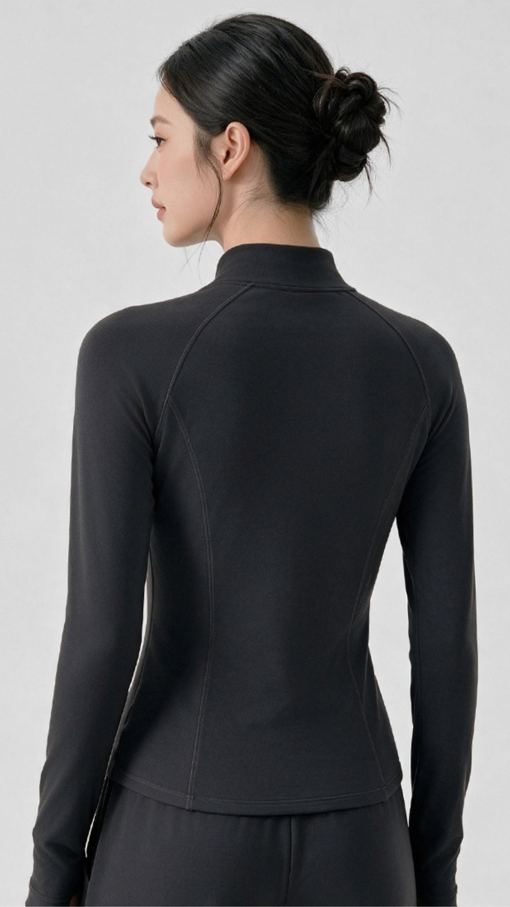 Plum Soft-Fleece Contour Jacket
