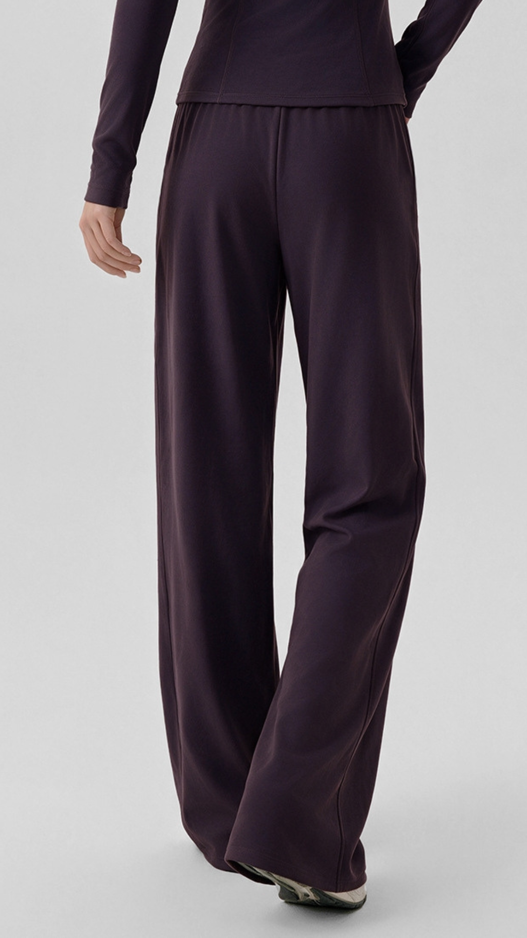 Plum Soft-Fleece Pants