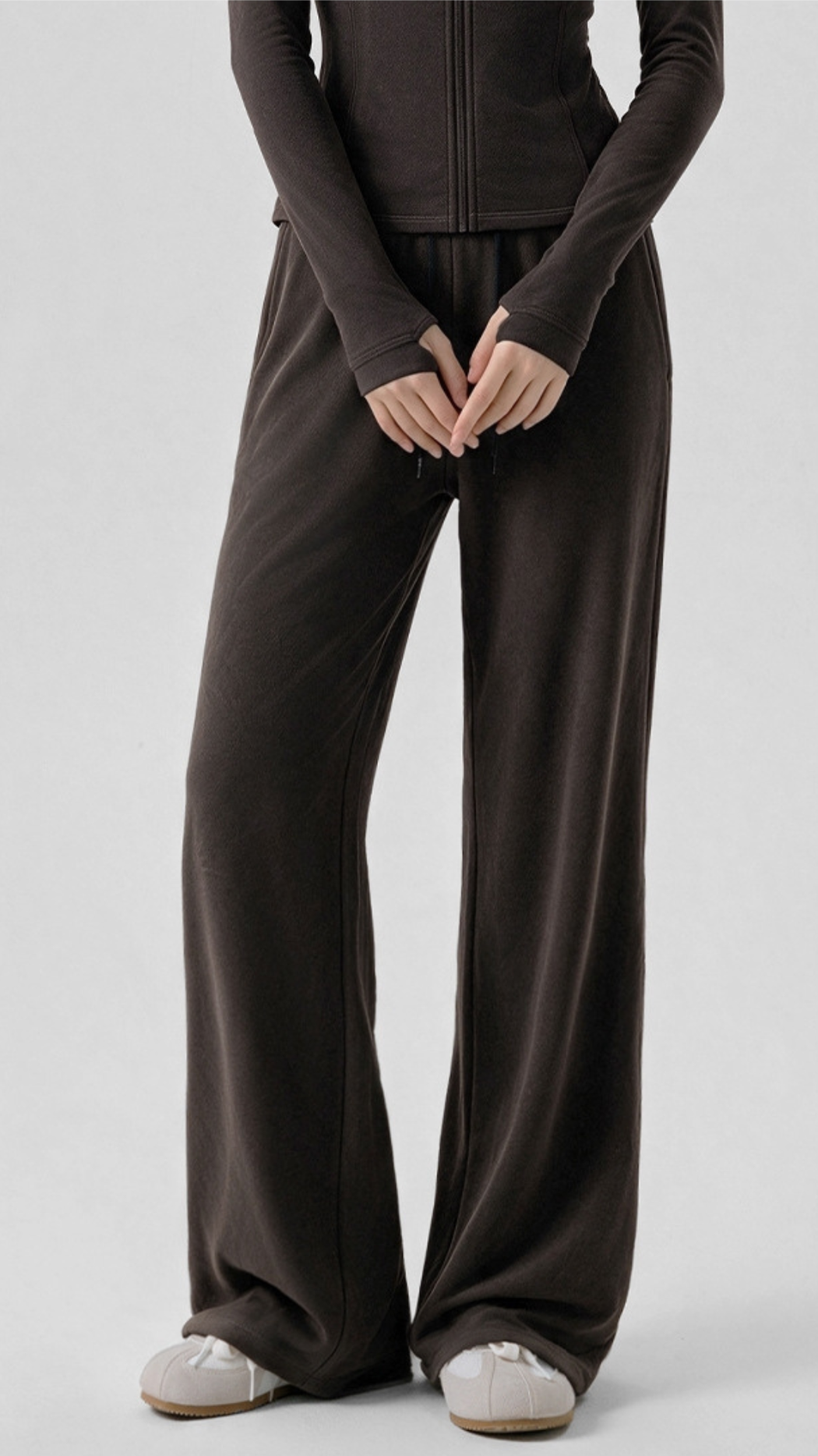 Plum Soft-Fleece Pants