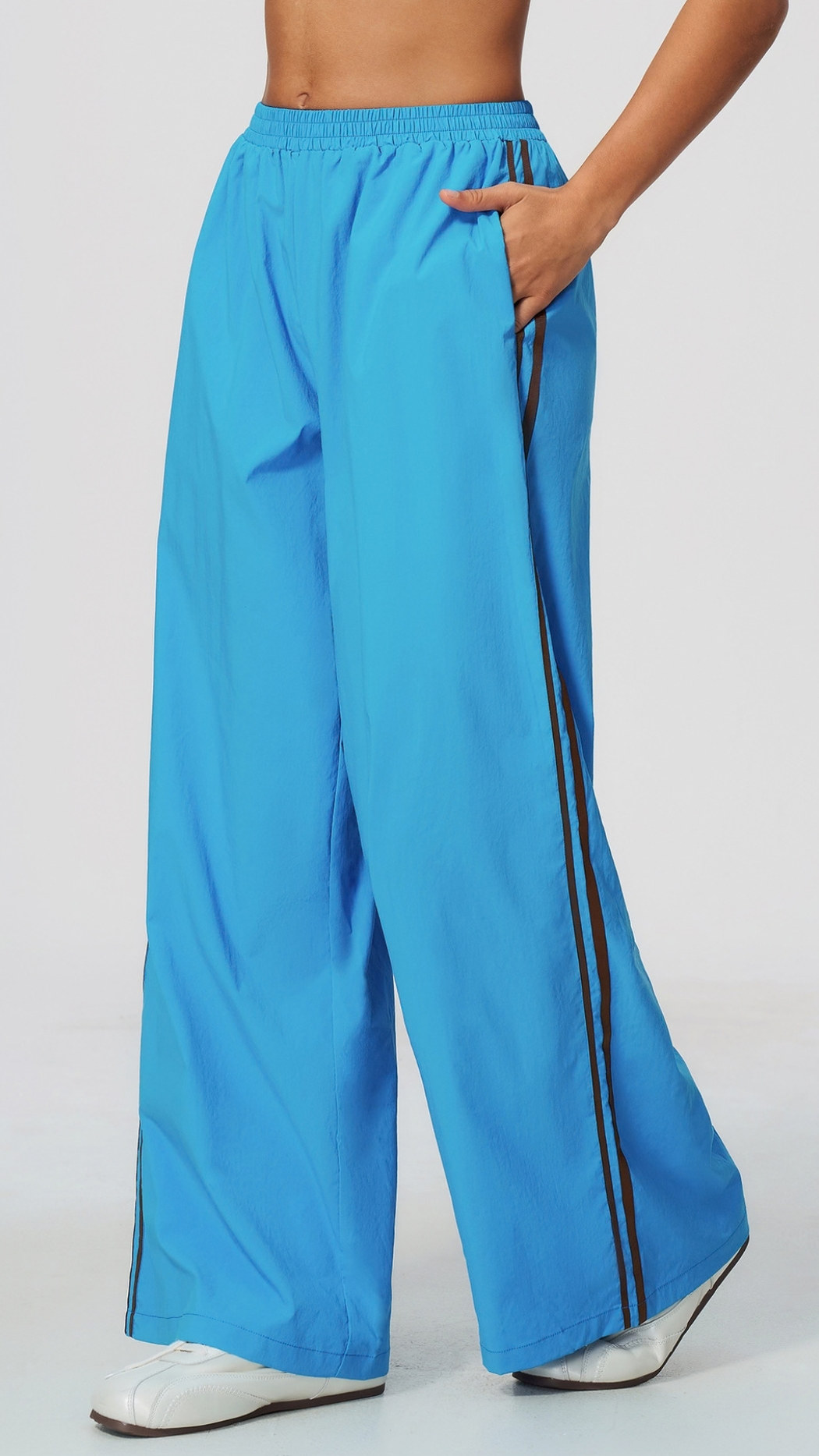 RALLY Contrast-Stripe Sports Pants