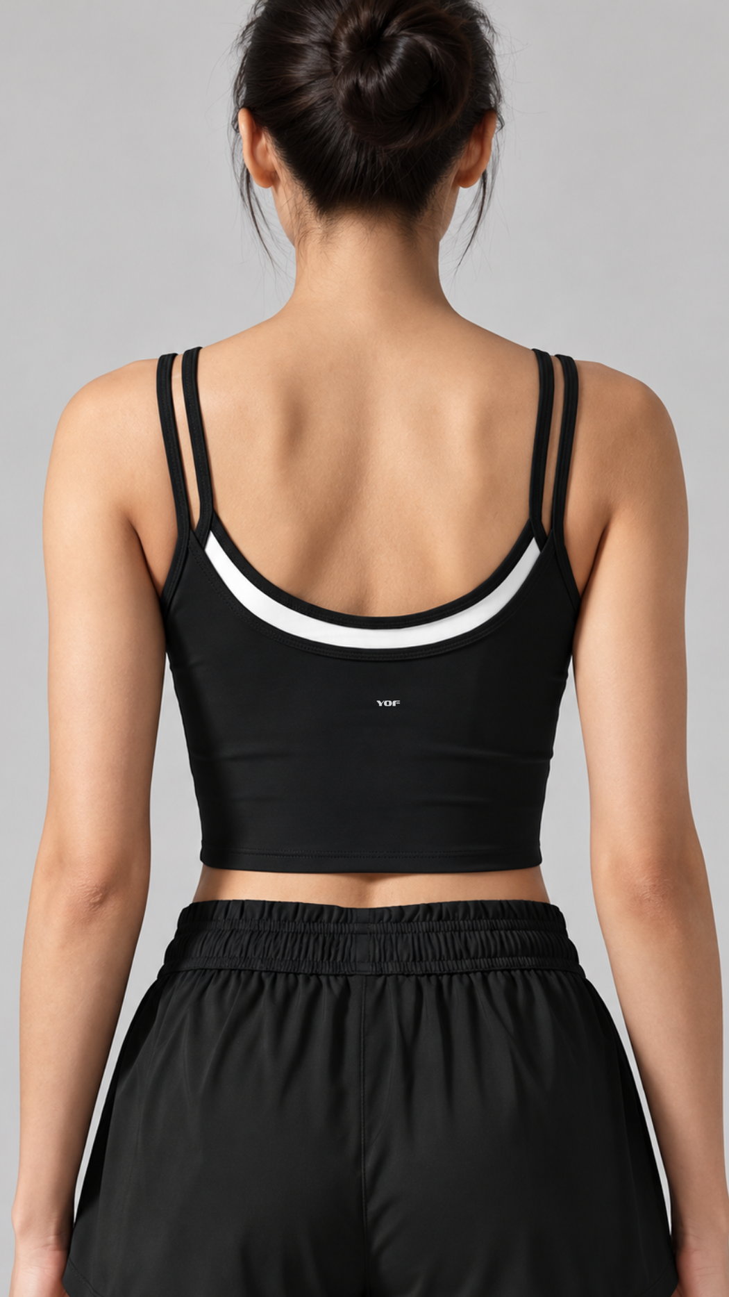 Tavi Double-Strap Tank & Sports Shorts Set