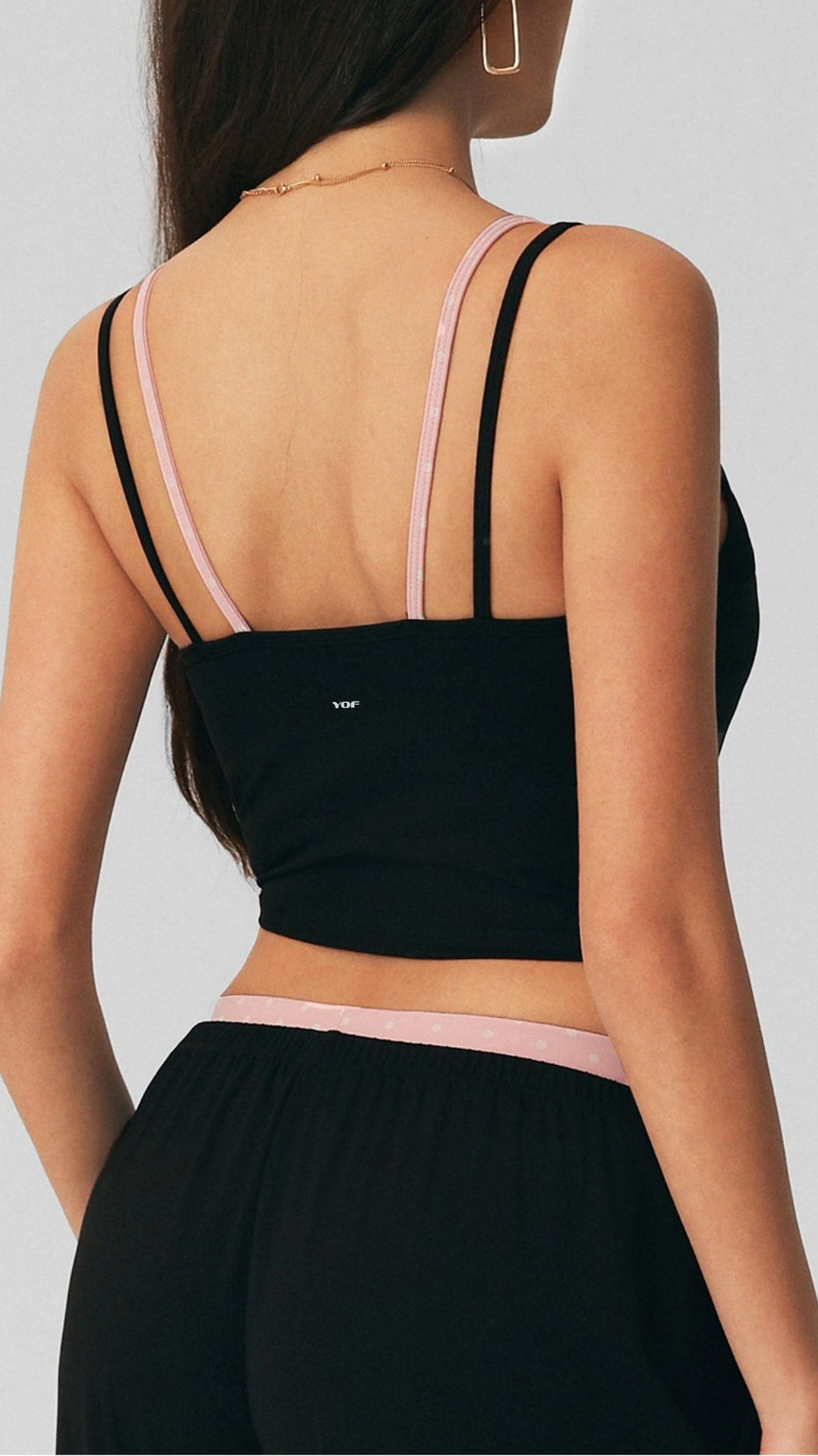 Elara Double-Strap Layered Tank
