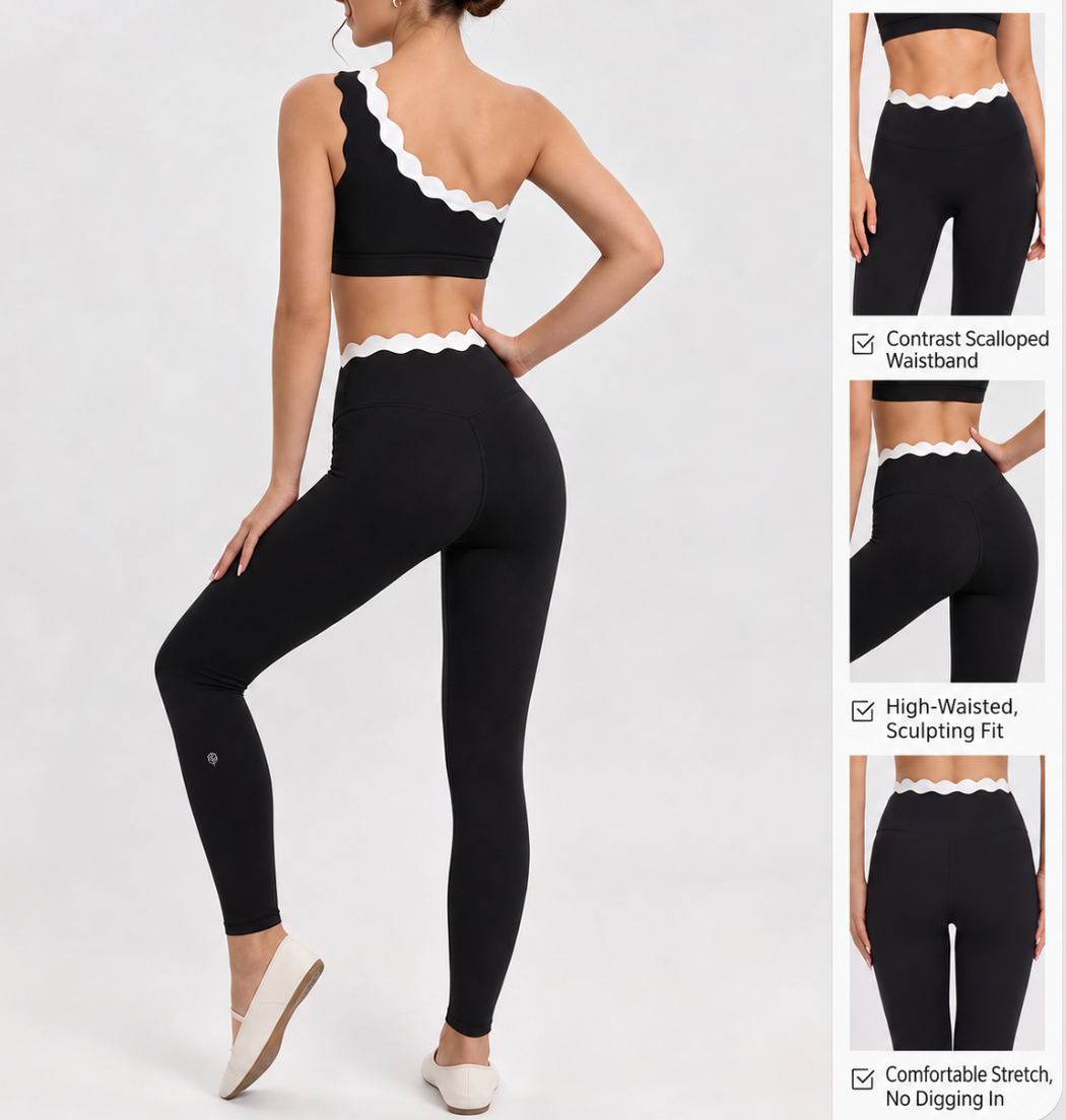 Ondine Scallop Legging