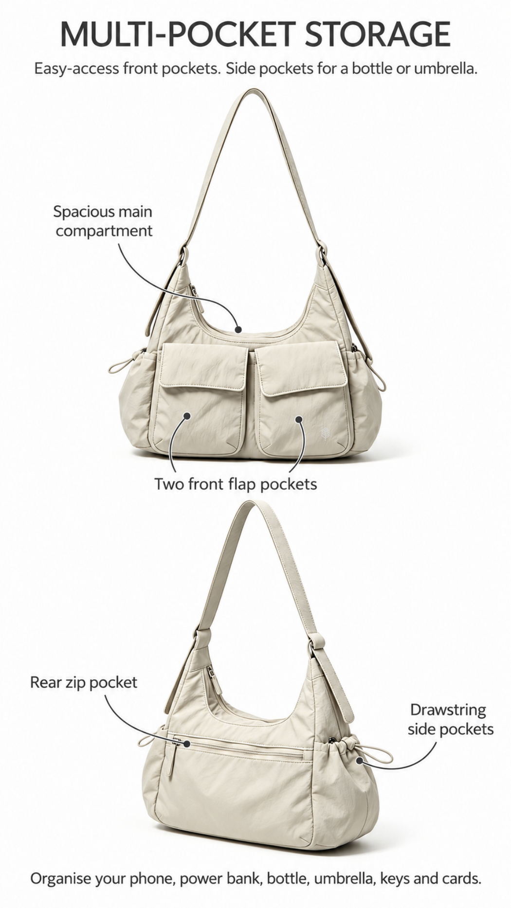 Romy Everyday Hobo Bag
