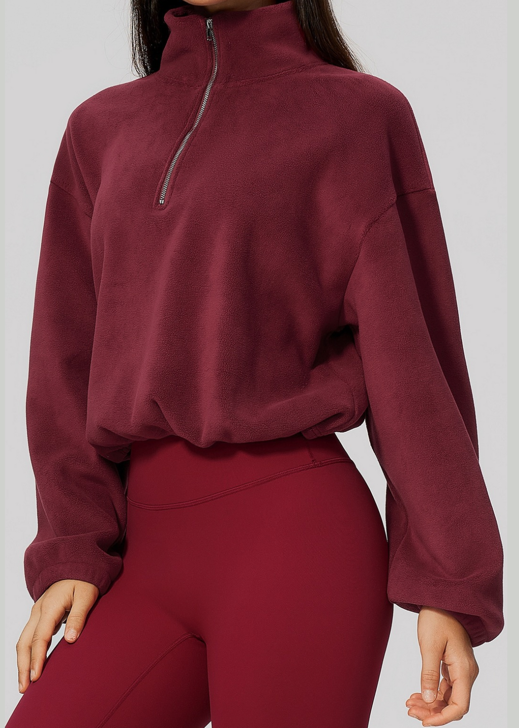 The Cloud-Line Women's Half-Zip Fleece Pullover