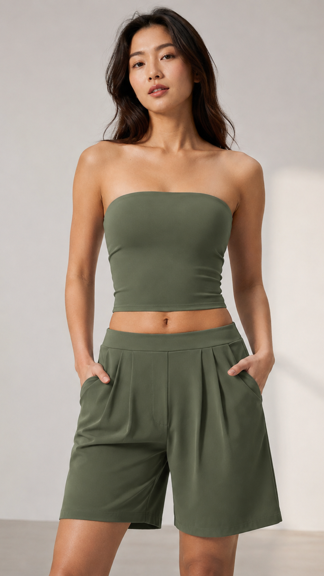 Elio Wide-Leg Shorts