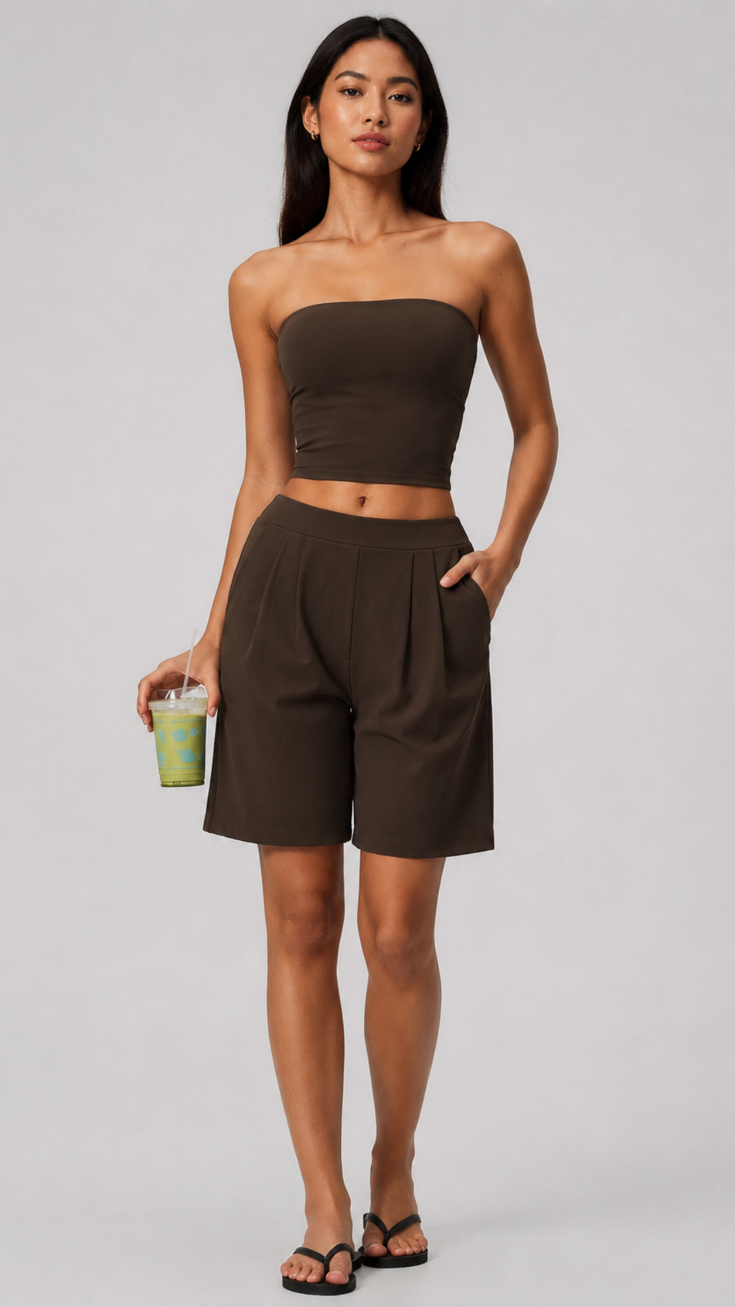 Elio Wide-Leg Shorts