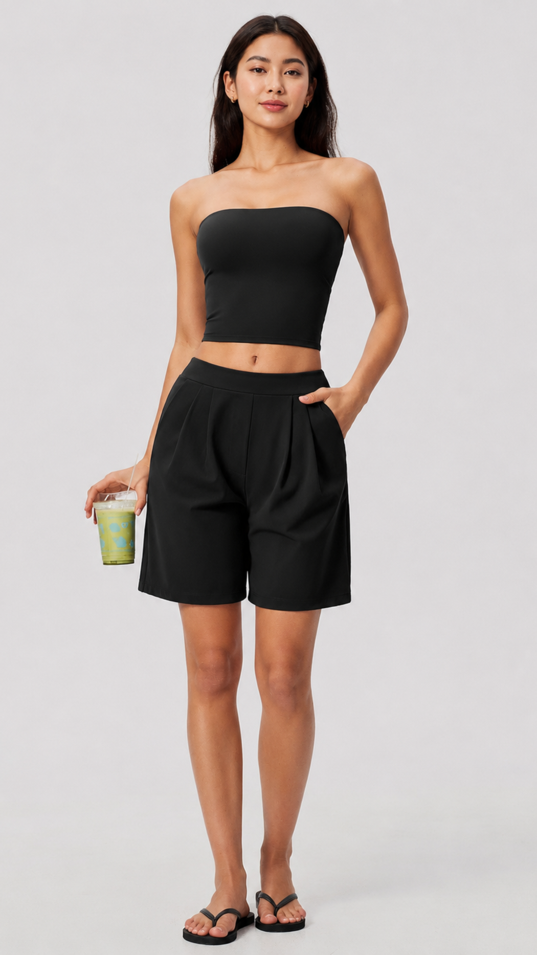 Elio Wide-Leg Shorts
