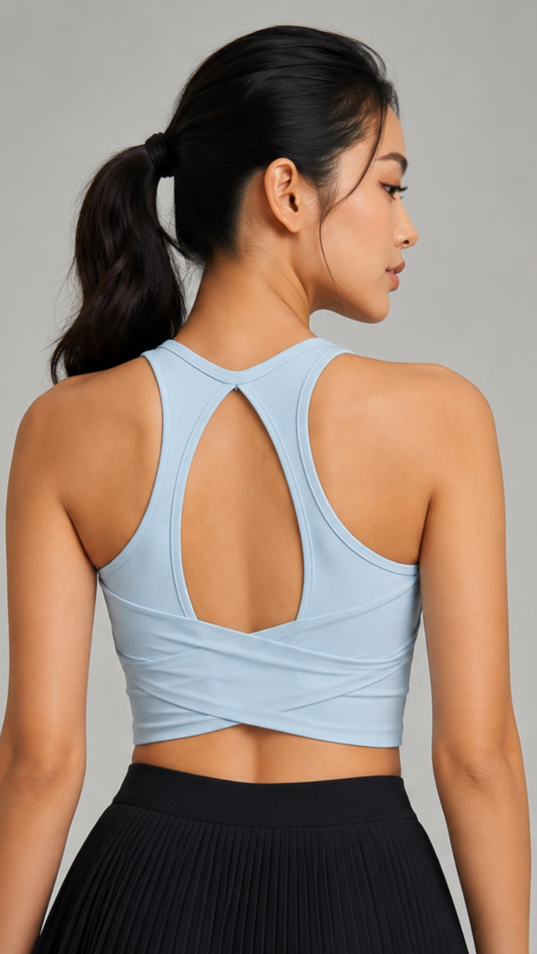 Aeris Cross-Back Bra Top