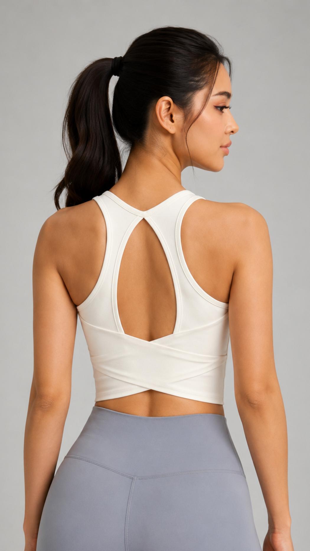 Aeris Cross-Back Bra Top