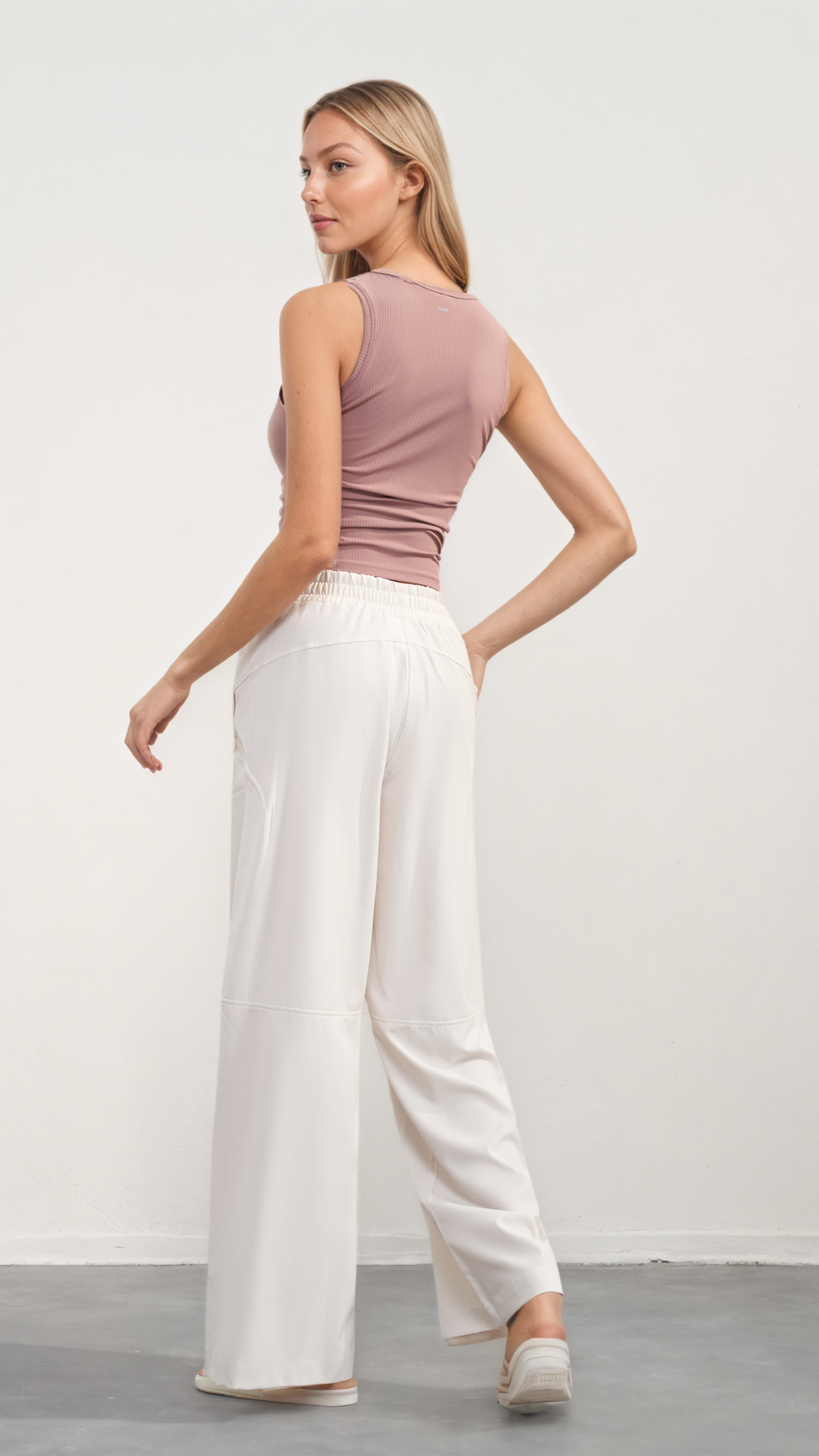 Ribelle Side-Ruched Tank