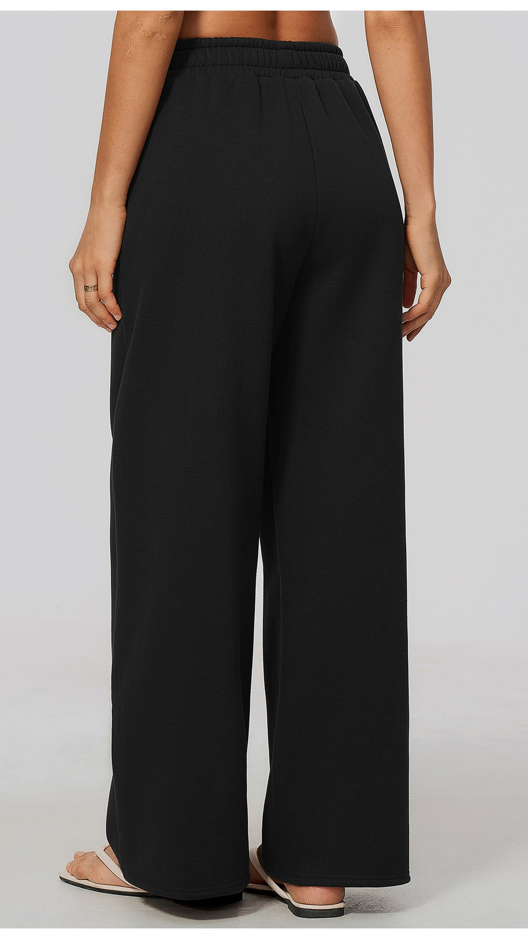 The Cloud-Line Brushed Cotton-Blend Cropped Zip Jacket & Wide-Leg Pants Set