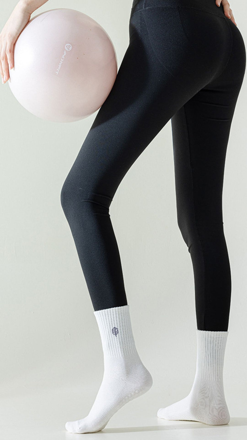 SteadyStep Anti-Slip Crew Socks