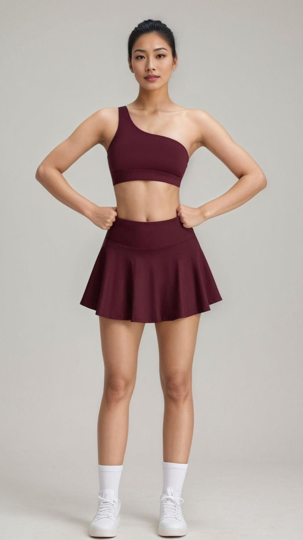 Asymmetra One-Shoulder Bra