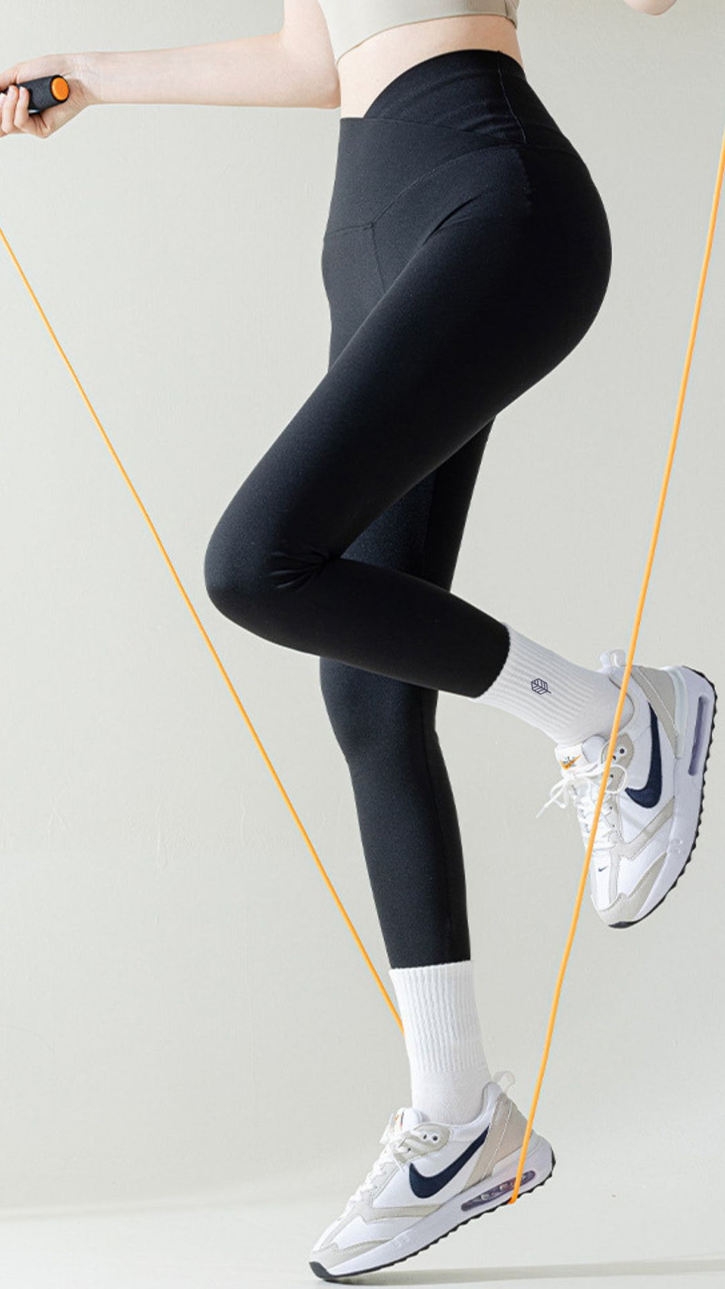 SteadyStep Anti-Slip Crew Socks