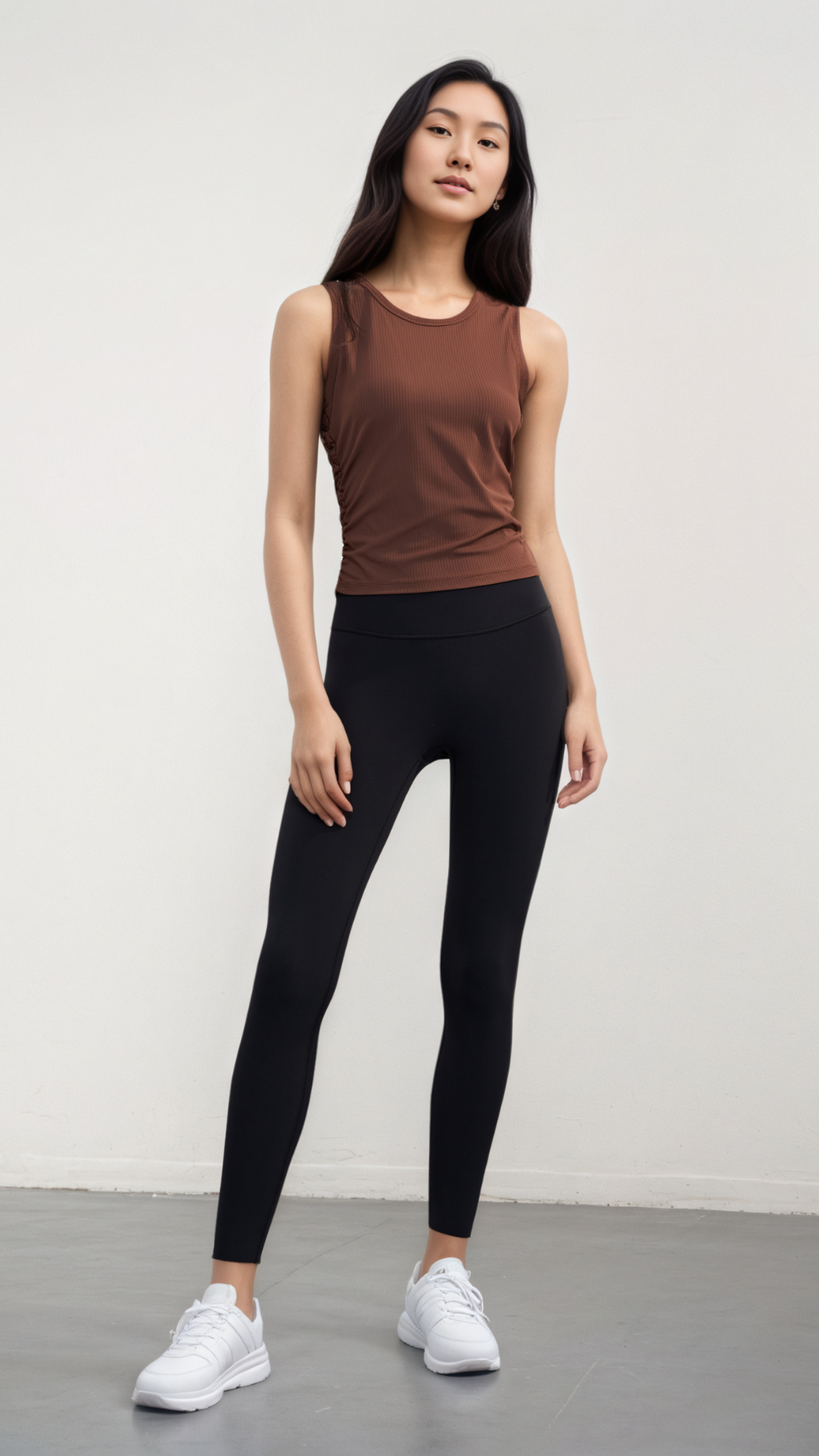 Ribelle Side-Ruched Tank