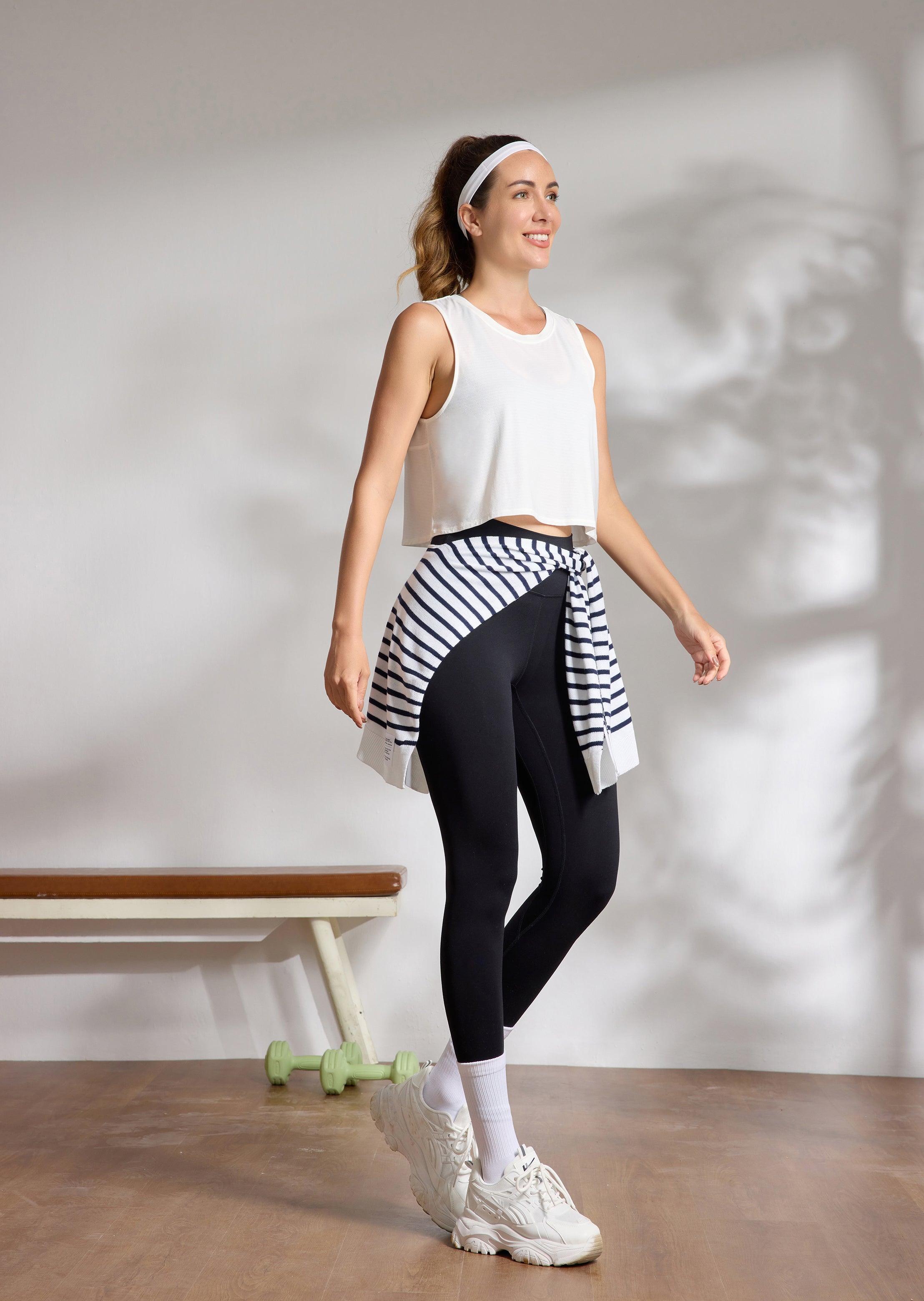 Sports Club Training Crop Tank Top — YOF Athletica